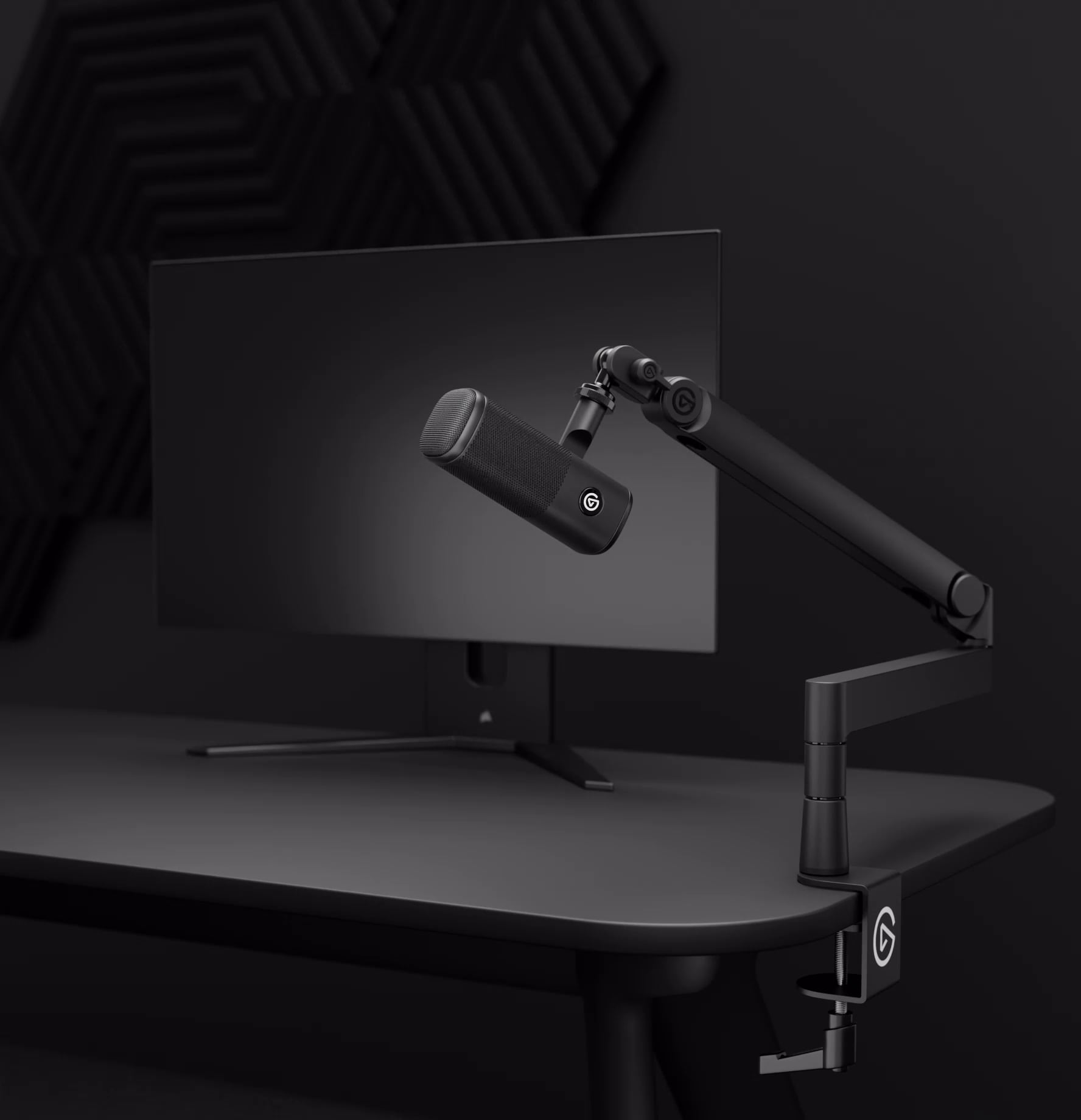 最上の品質な - Pro Arm Mic Wave ブラック Elgato | 配信機器・PA機器・レコーディング機器